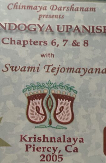 Chandogya Upanishad ch 6,7,8 : 25 hours (Set of 14) (DVD)