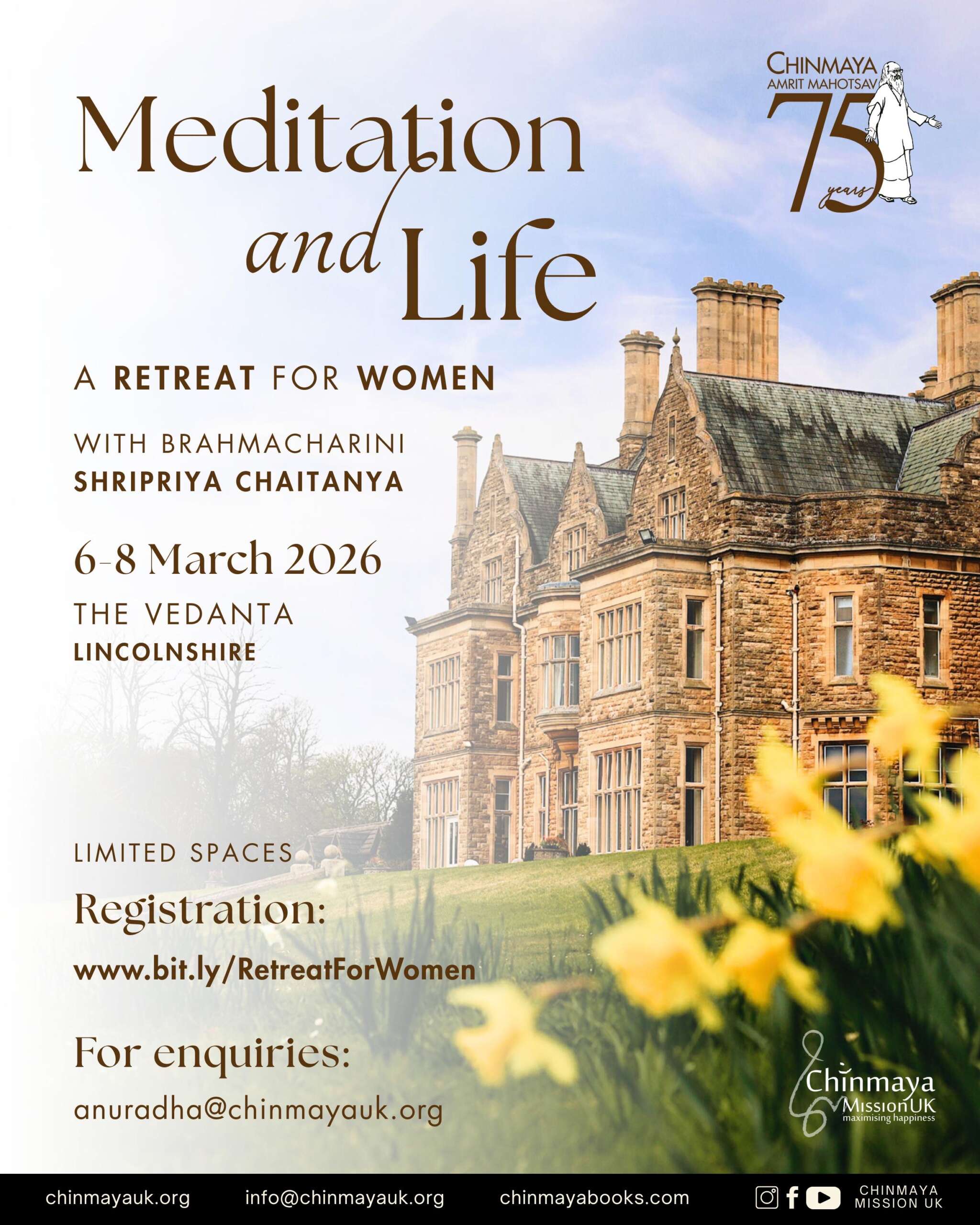 Meditation And Life Retreat For Women Deposit