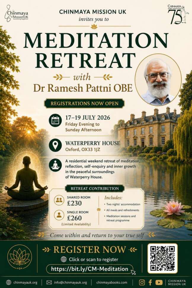 CM Meditation Retreat 2026 (Shared Room)